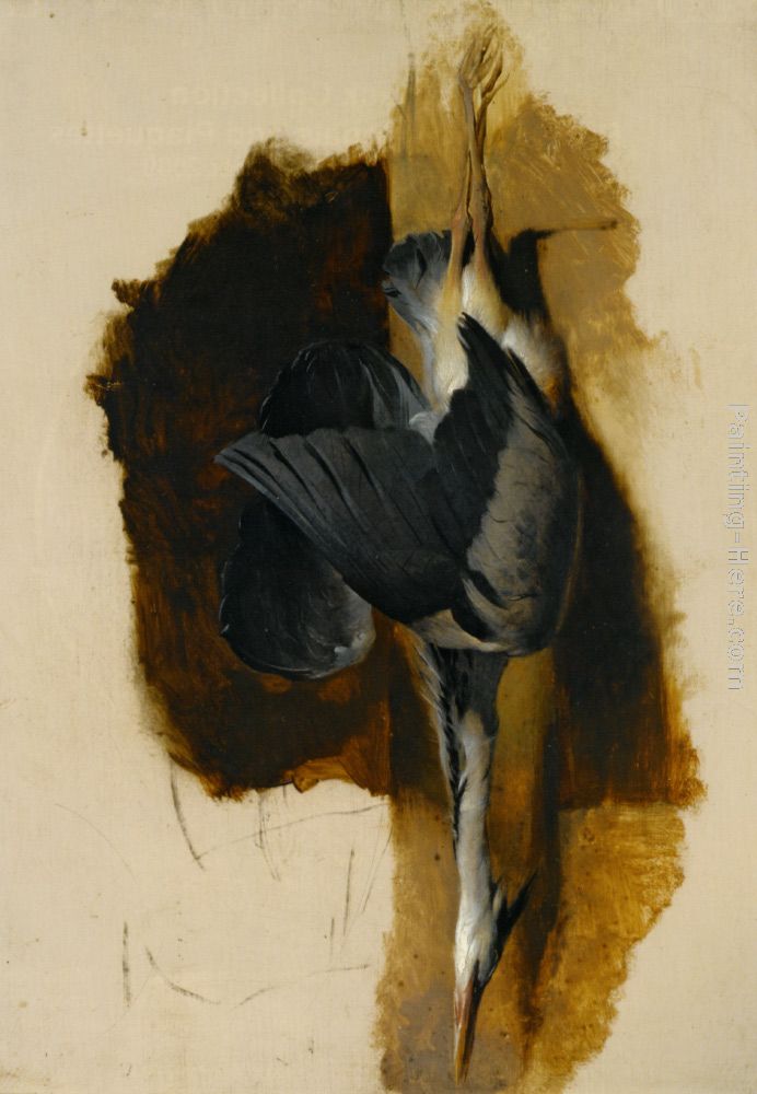 Study of a Dead Heron